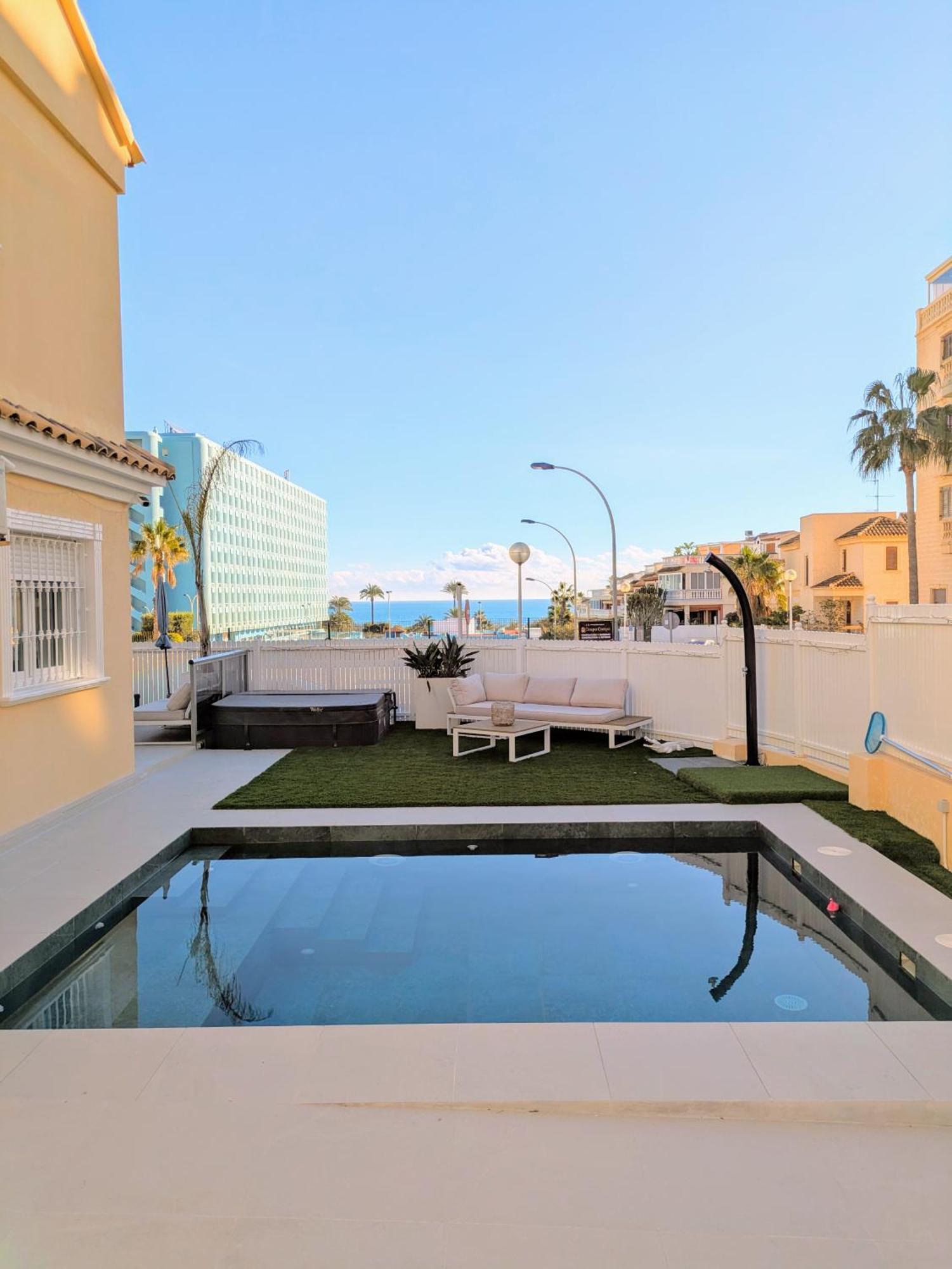 Spacious Villa With Private Pool And Beach Views El Moncayo Eksteriør billede
